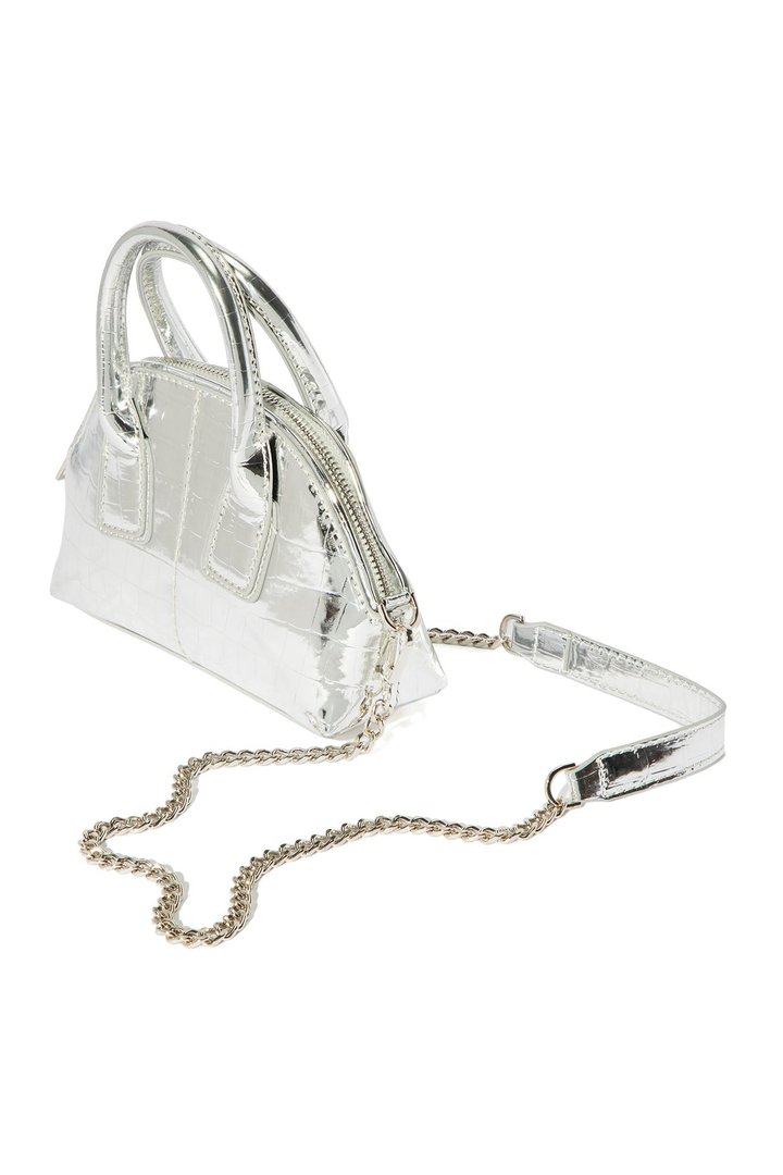 Going Viral Handbag - Silver