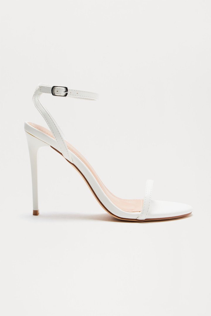 Randi Patent Heels - White