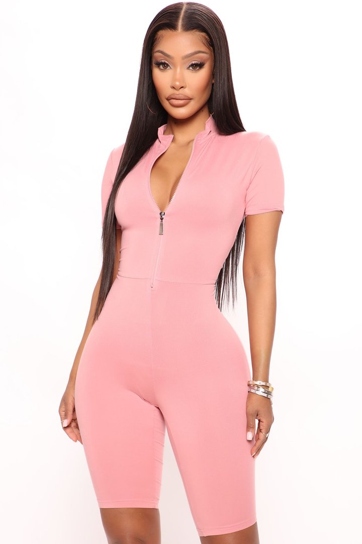 Baby Got Back Romper - Pink
