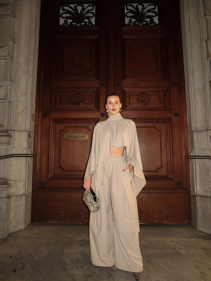 Refined Flow Pant Set - Taupe
