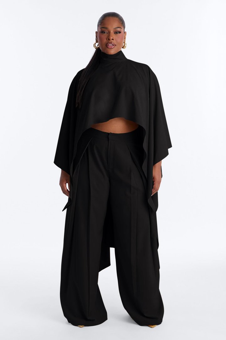 Refined Flow Pant Set - Black