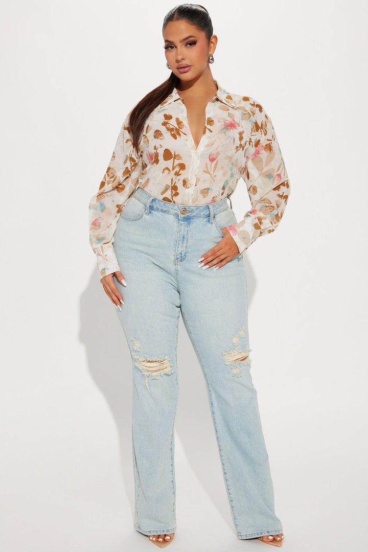 Nature Made Shirt - Cream/combo