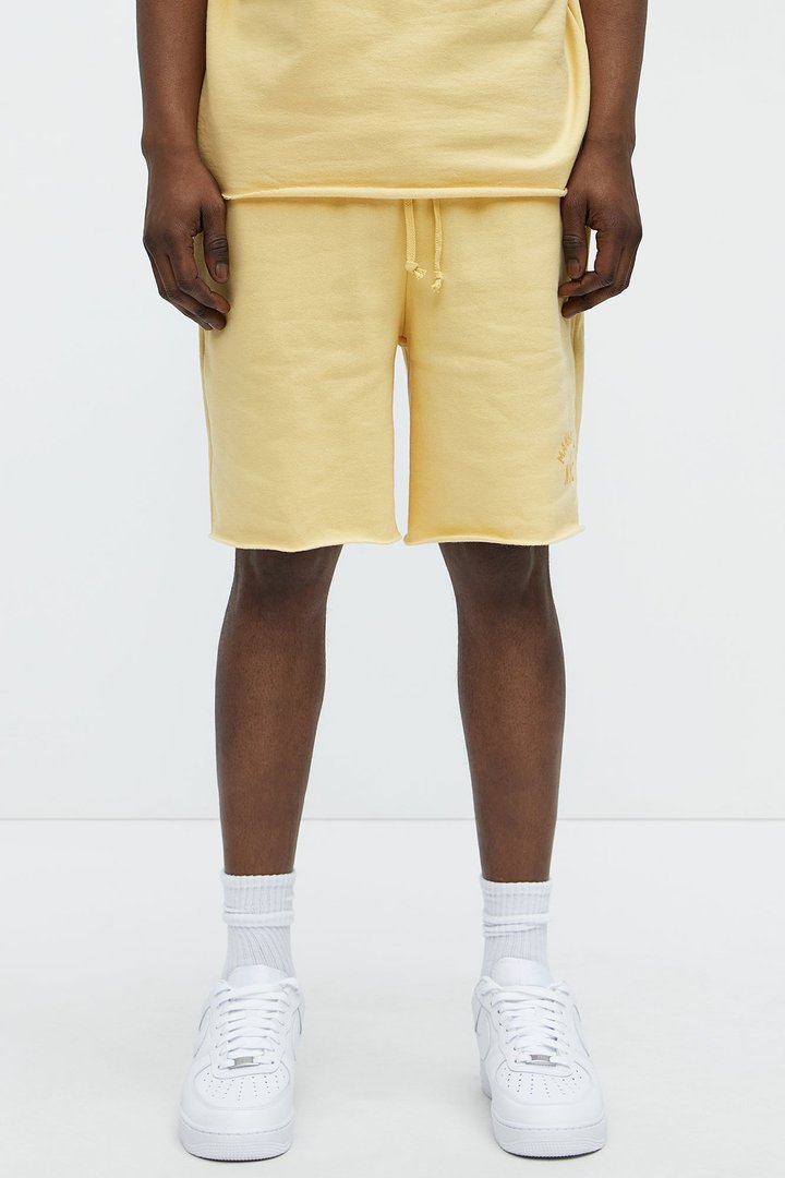 Manhattan Sweatshorts - Yellow