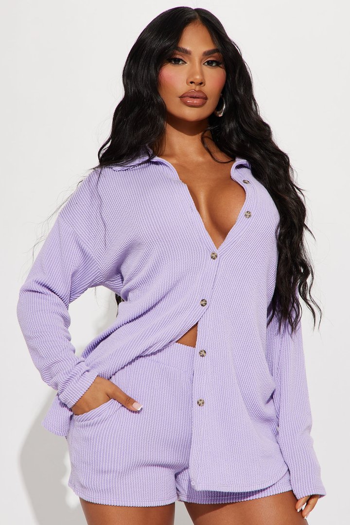 Bianca Short Set - Lavender