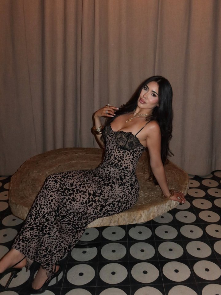 Lexi Leopard Maxi Dress - Leopard