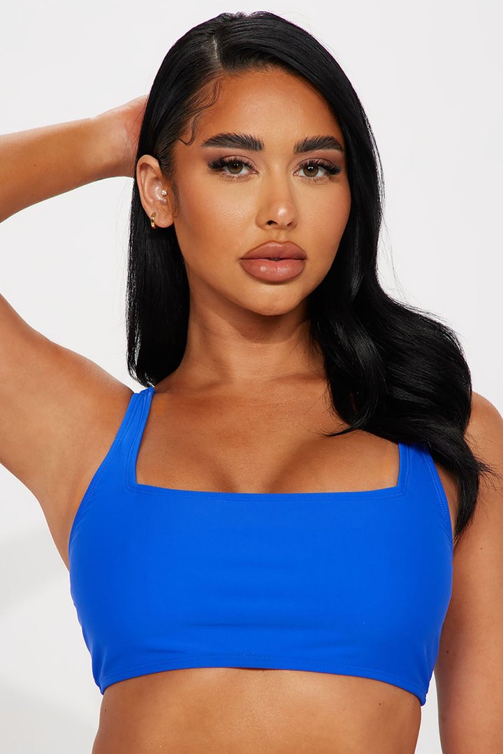 Maui Mix And Match Tank Bikini Top - Royal
