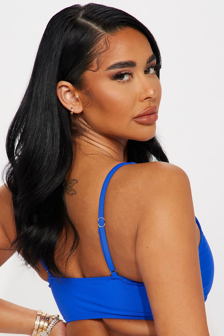 Maui Mix And Match Tank Bikini Top - Royal