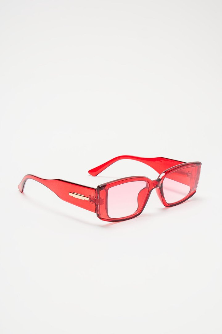Sweet And Sassy Sunglasses - Red