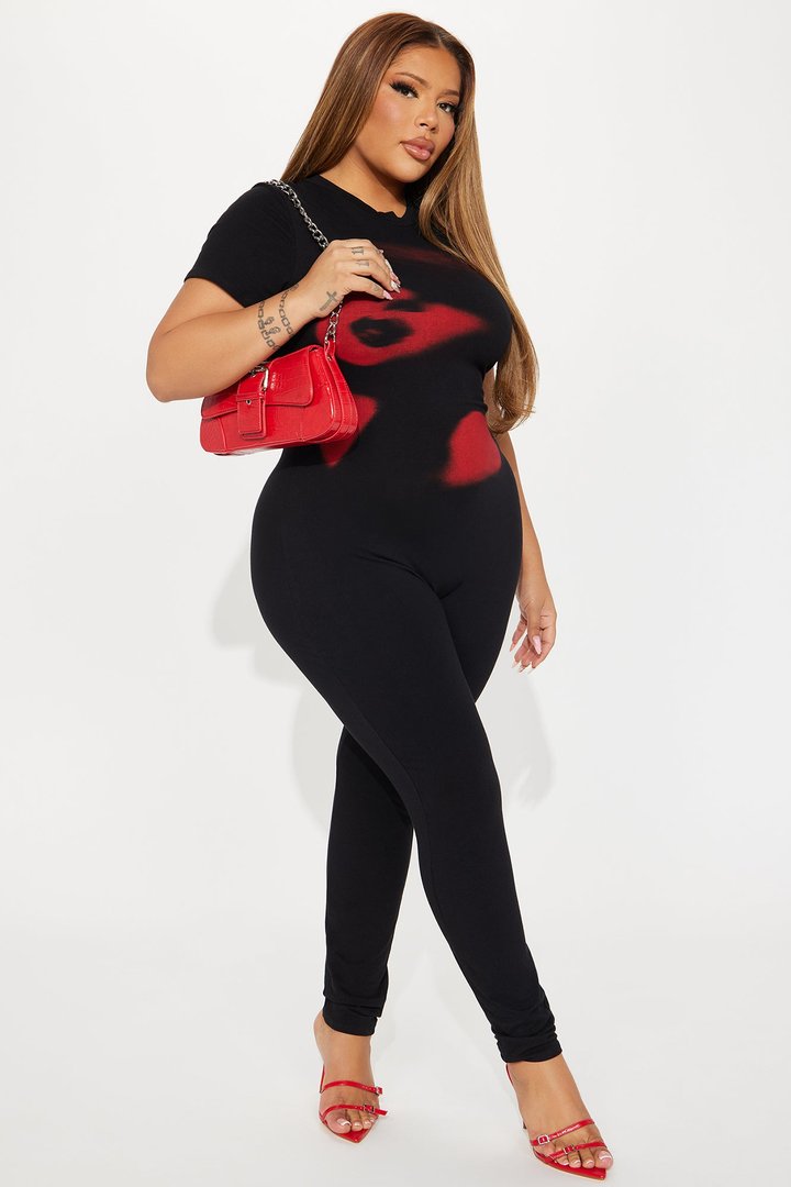 Forgive The Night Jumpsuit - Black/combo