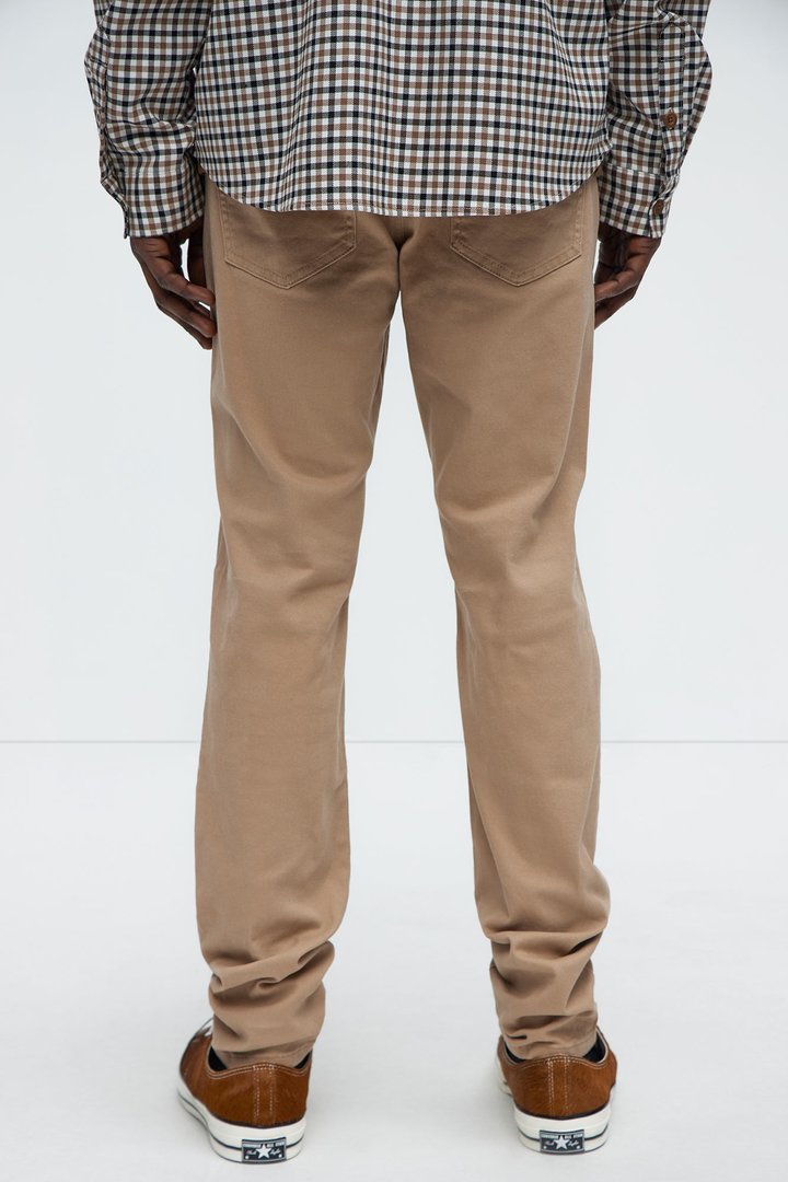 Mac Chino Skinny 5 Pocket Pants - Khaki