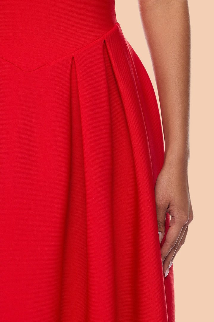 Lani Bandage Maxi Dress - Red