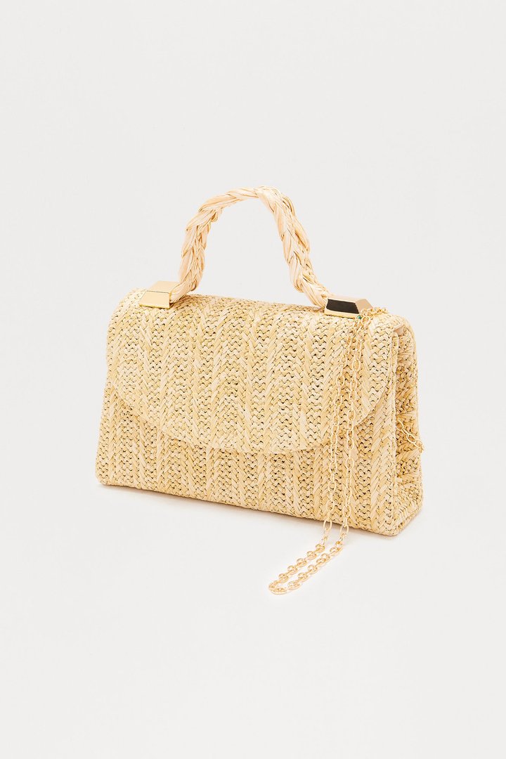 Sandy Bum Crossbody Handbag - Natural