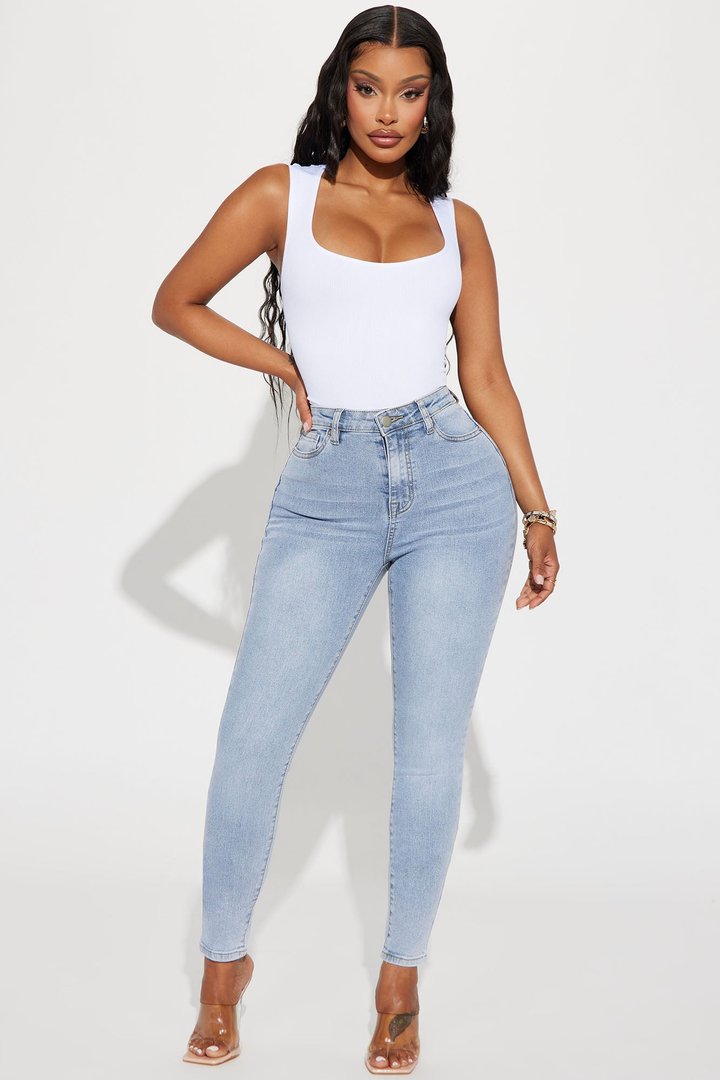 Cindy Seamless Bodysuit - White