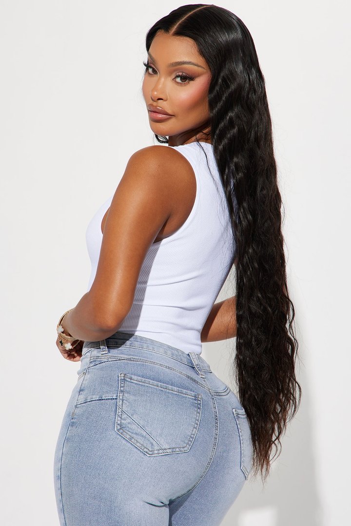 Cindy Seamless Bodysuit - White
