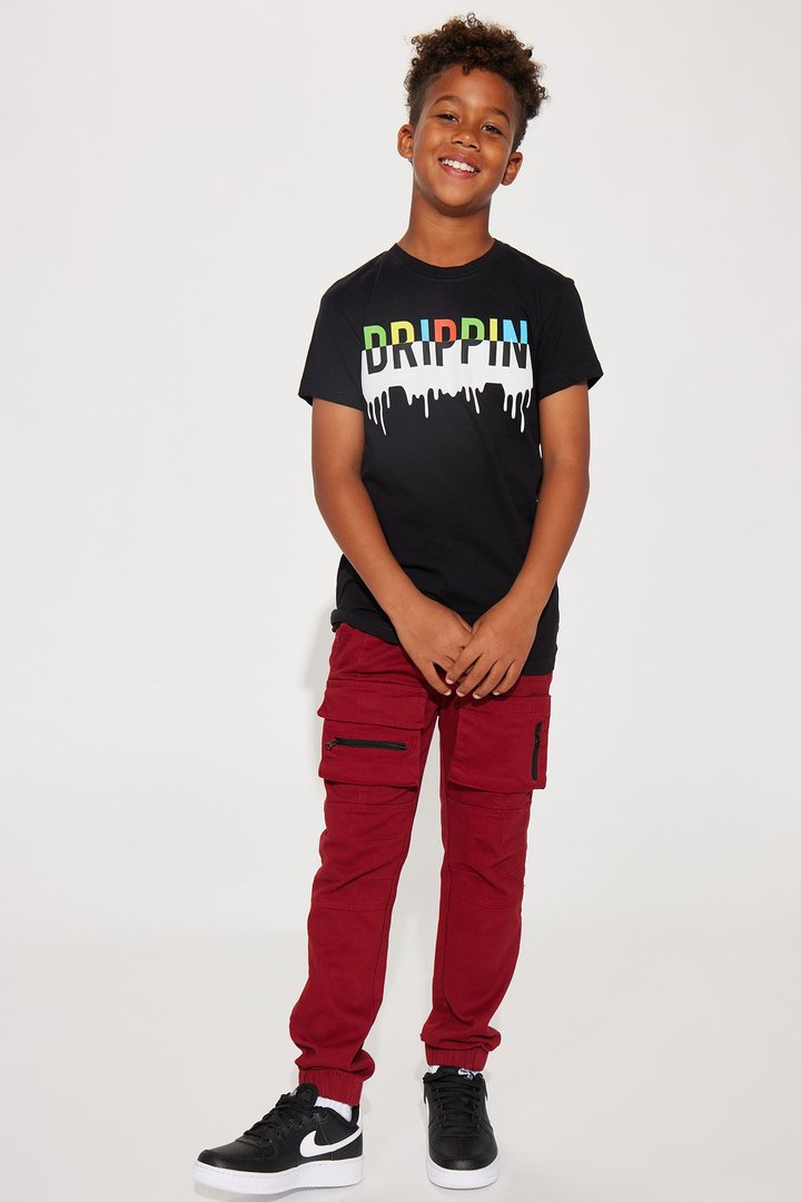 Mini Drip Drippin Short Sleeve Tee - Black