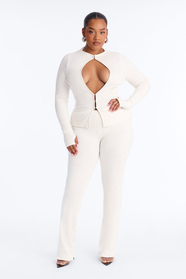 Samira Snatched Pant Set - Off White