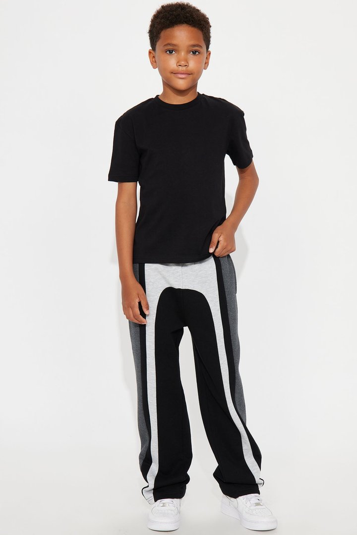 Mini FN Essential Crew Tees 3 Pack - Black