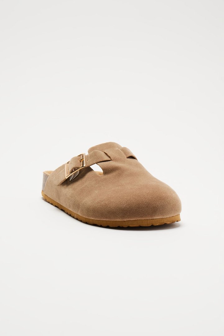 New Mood Mules - Taupe