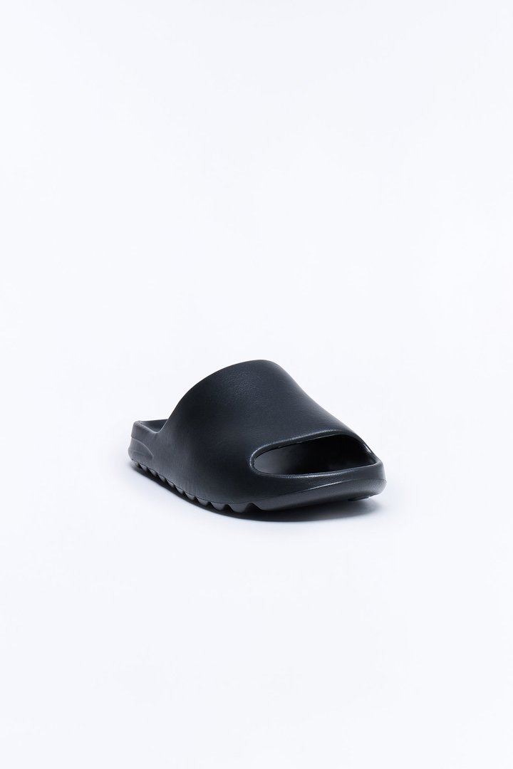 Day To Day Slip On Slides - Black