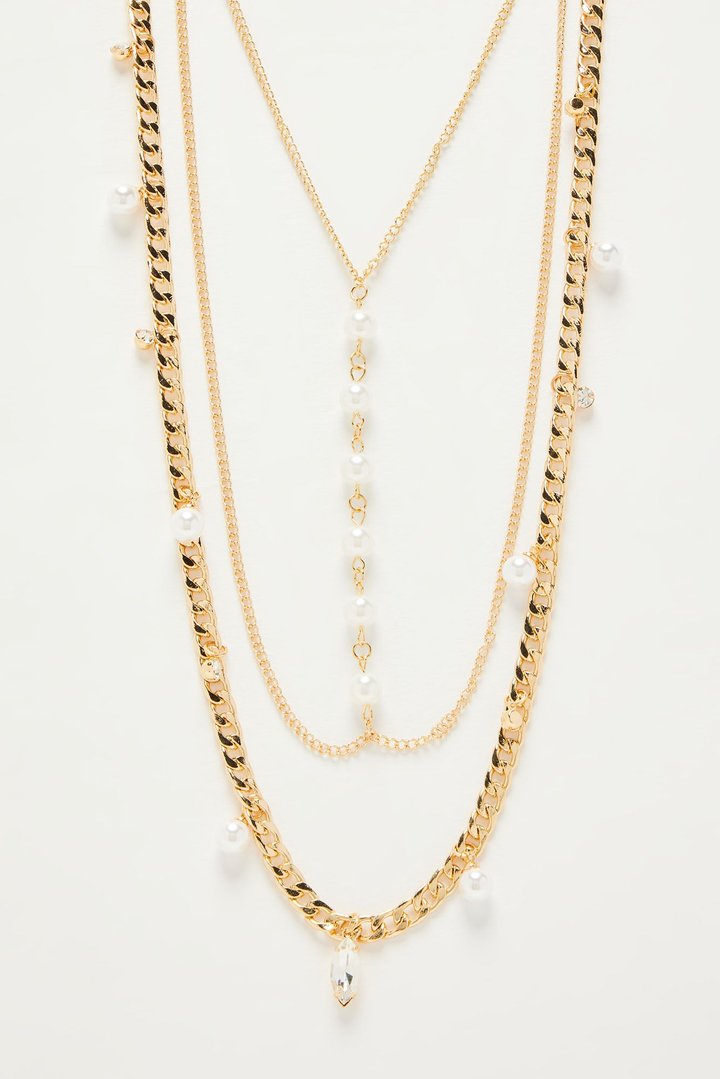 Private Isla Body Chain - Gold/combo