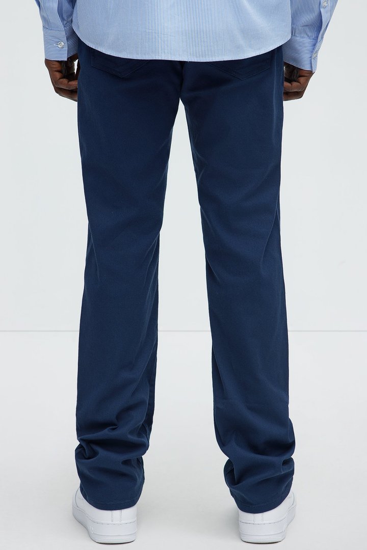 Mike Straight Taper Jeans - Navy