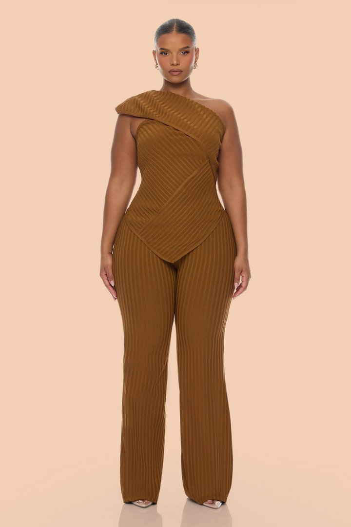 Nelly Bandage Top - Cognac