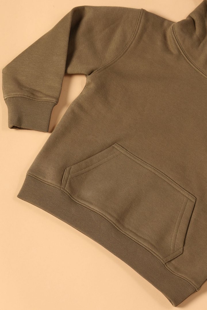 Mini Stole Your Toys Oversized Hoodie - Olive