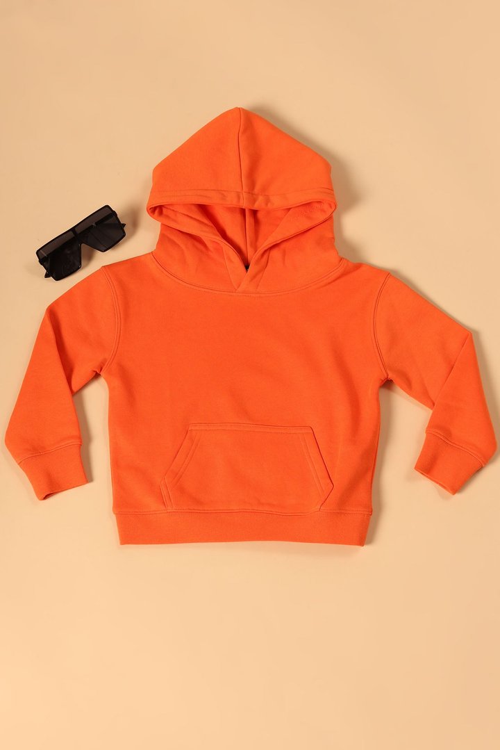 Mini Stole Your Toys Oversized Hoodie - Orange