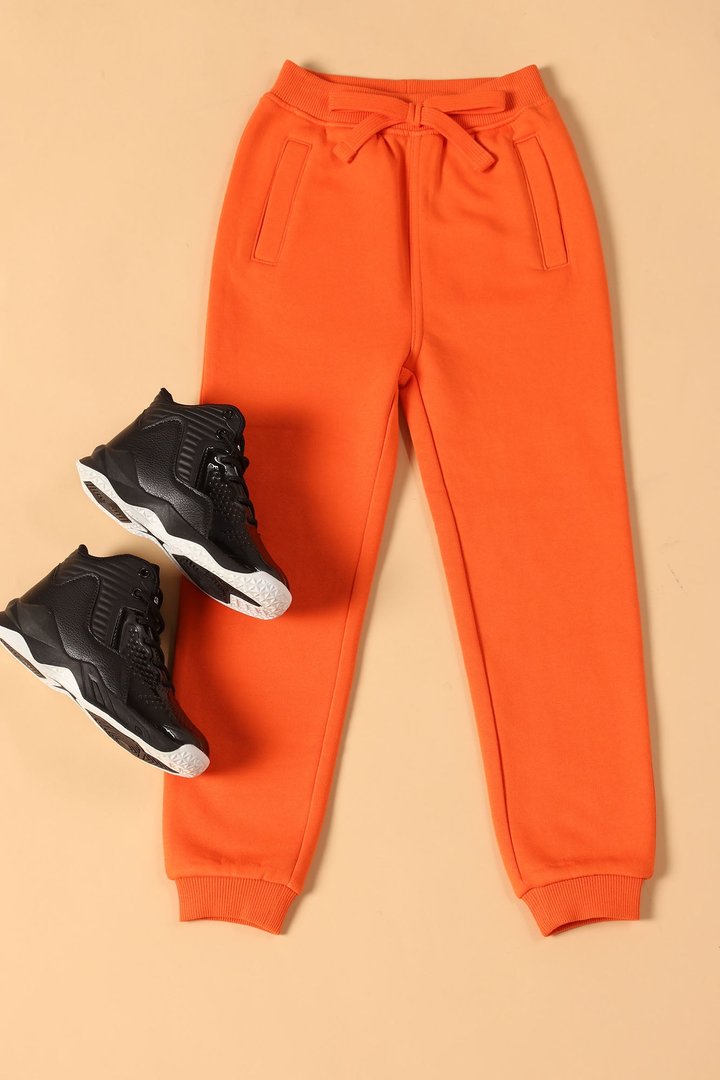 Mini Stole Your Toys Oversized Jogger - Orange
