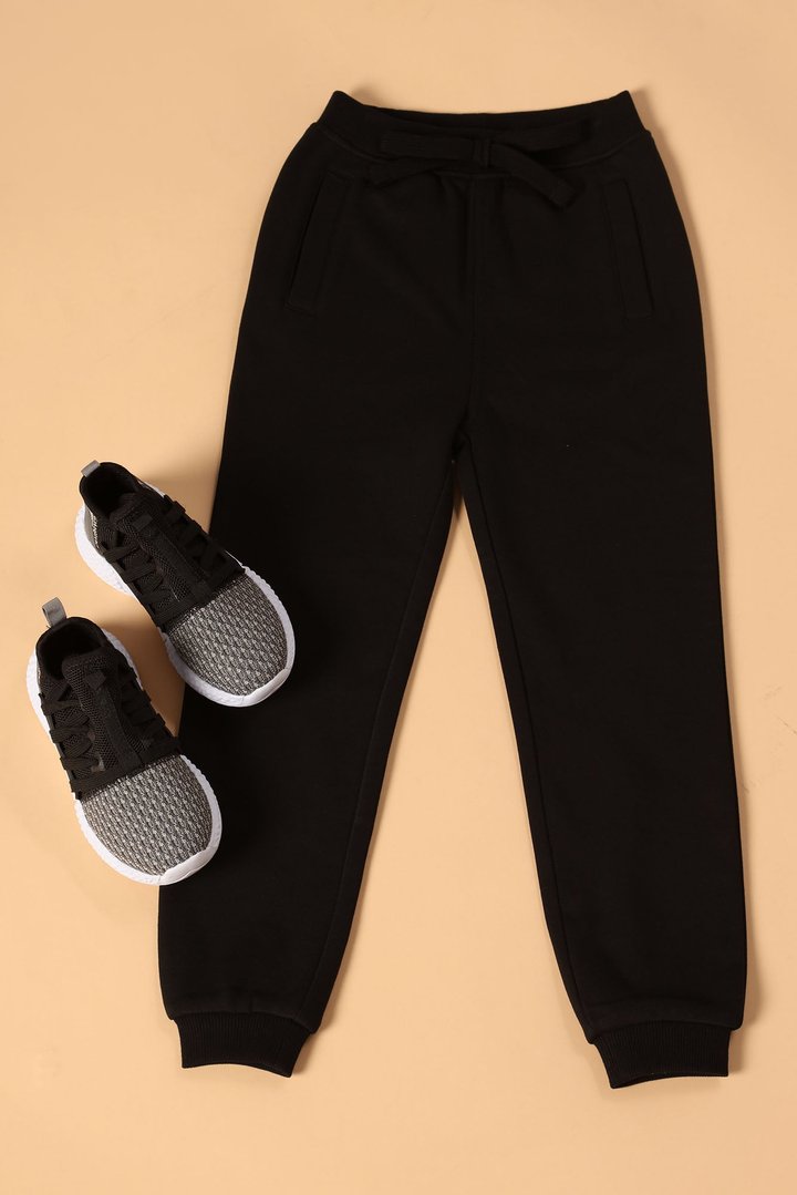 Mini Stole Your Toys Oversized Jogger - Black