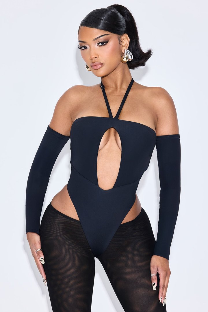 Stella 3 Piece Double Lined Pant Set - Black