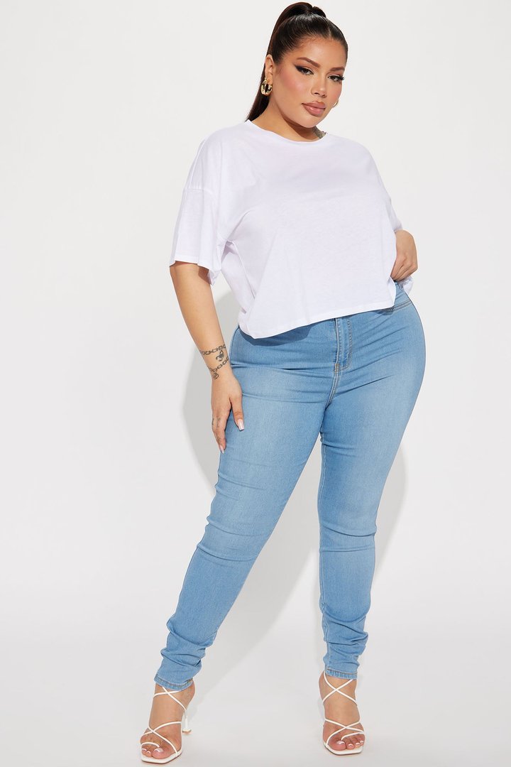 Kourtney Crop Top - White