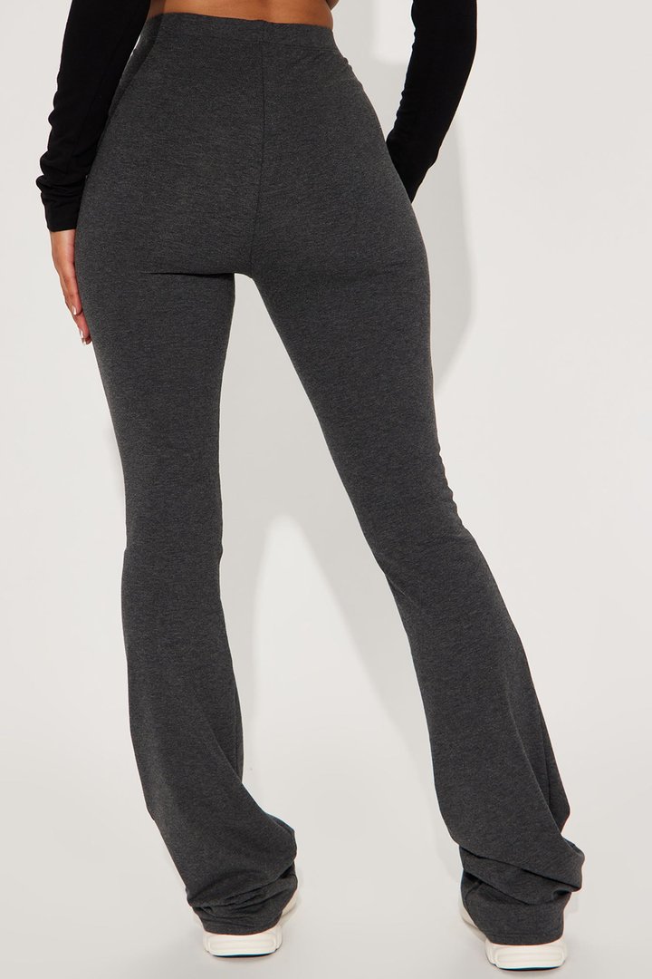 Tall Adriana Flare Pant - Charcoal