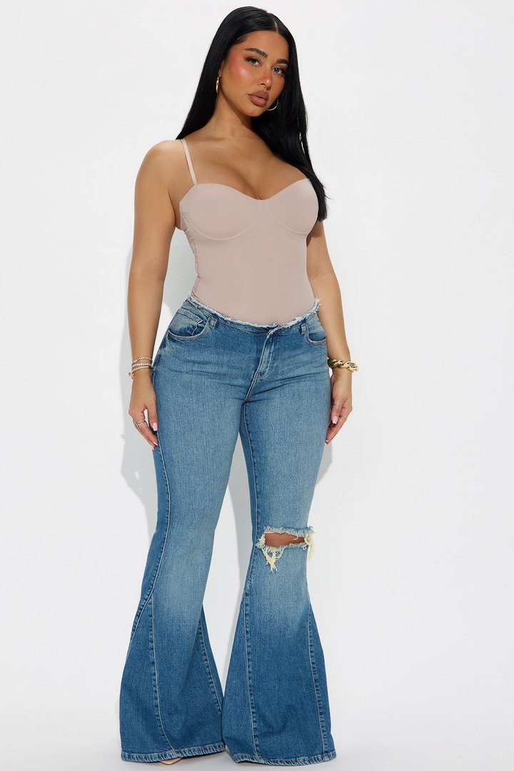All Day Seamless Bodysuit - Taupe
