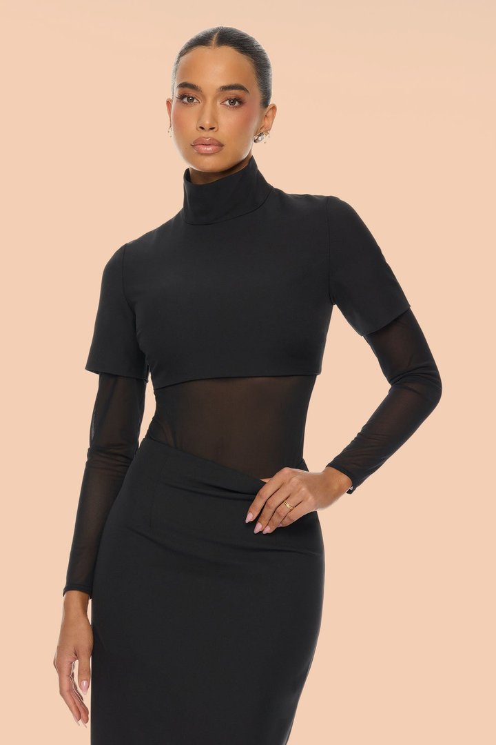Rumi 3 Piece Skirt Set - Black