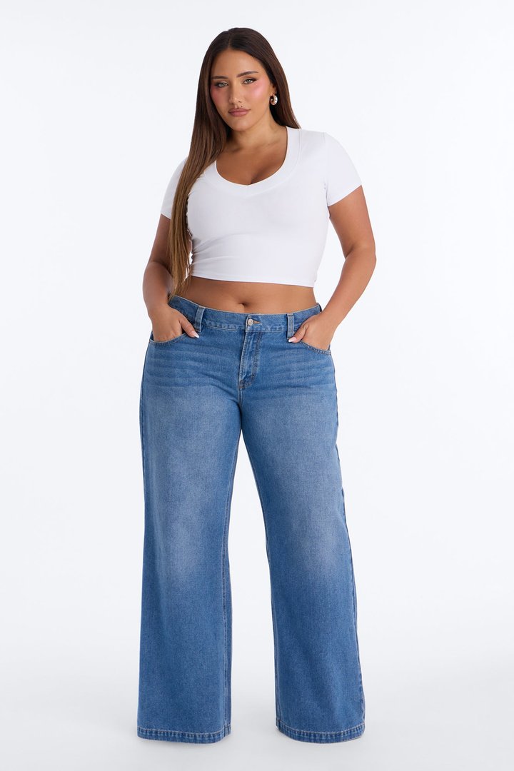 Delaney Short Sleeve Top - White