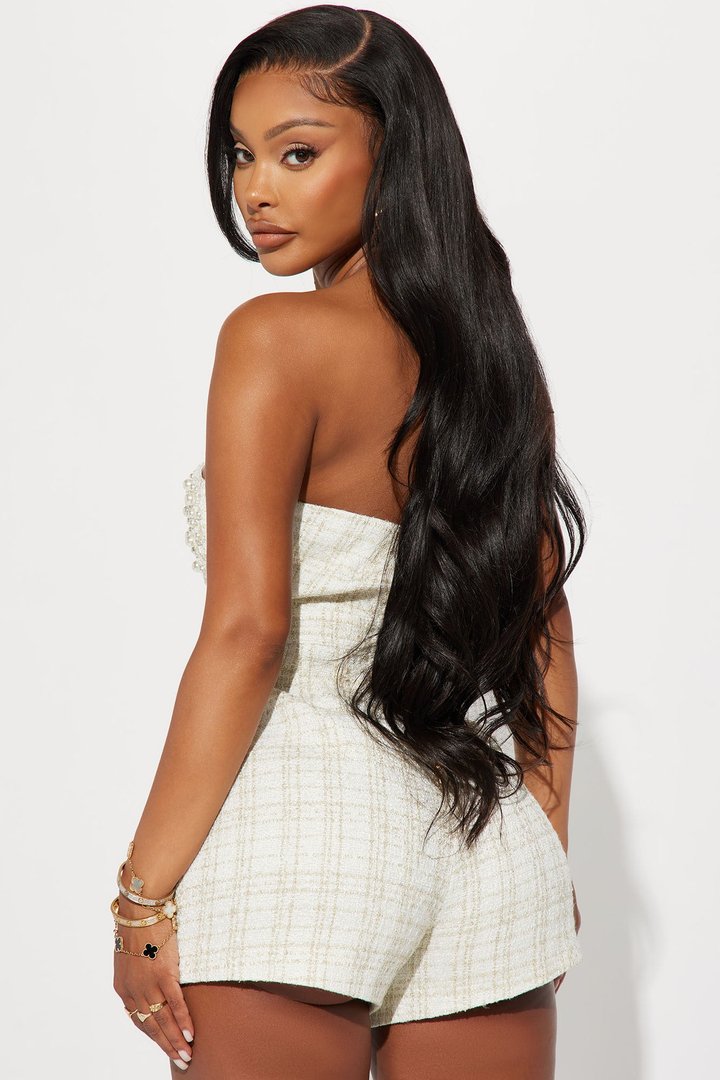 Pearl Babe Romper - Off White
