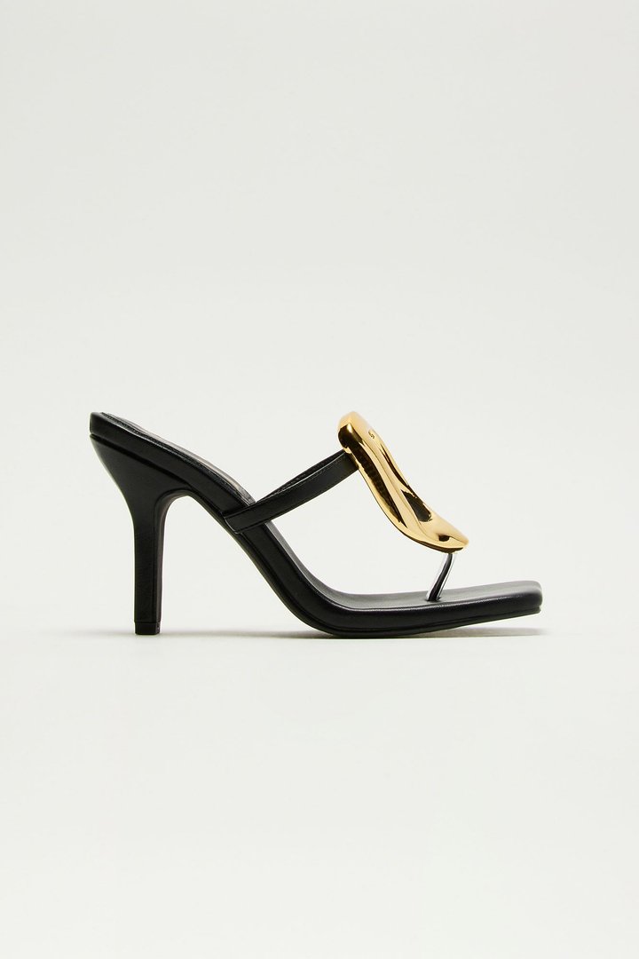 Social Season Mules - Black