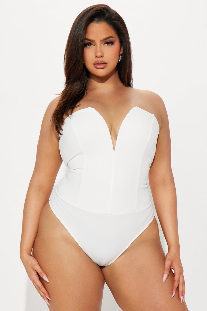 French Kiss Bodysuit - White