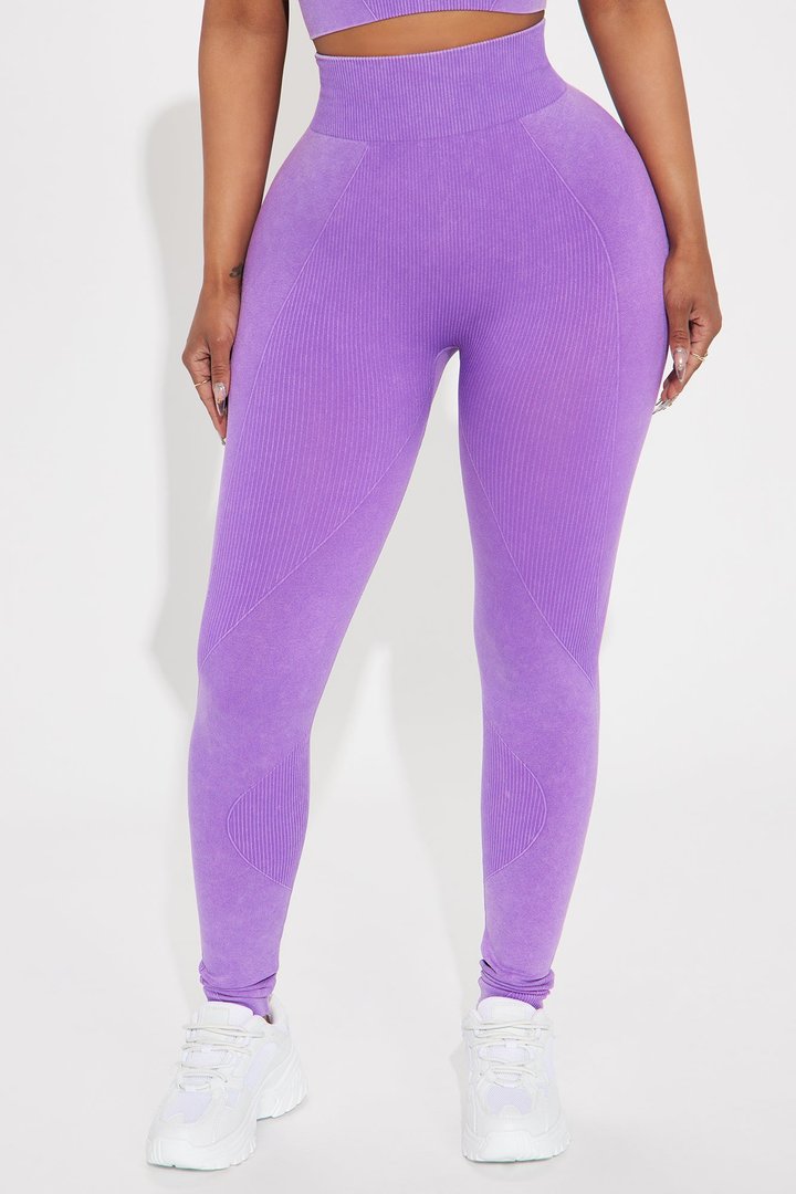 Stretch It Out Active Legging - Lavender