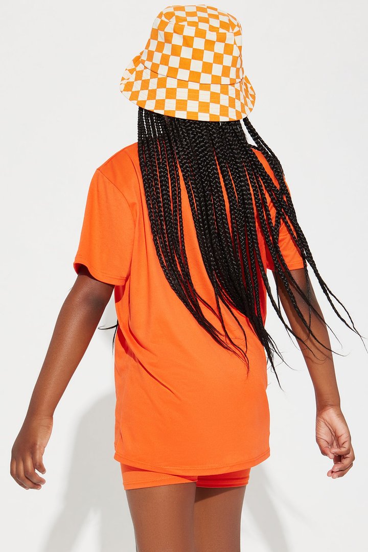 Mini Weekend Vibes Short Set II - Orange