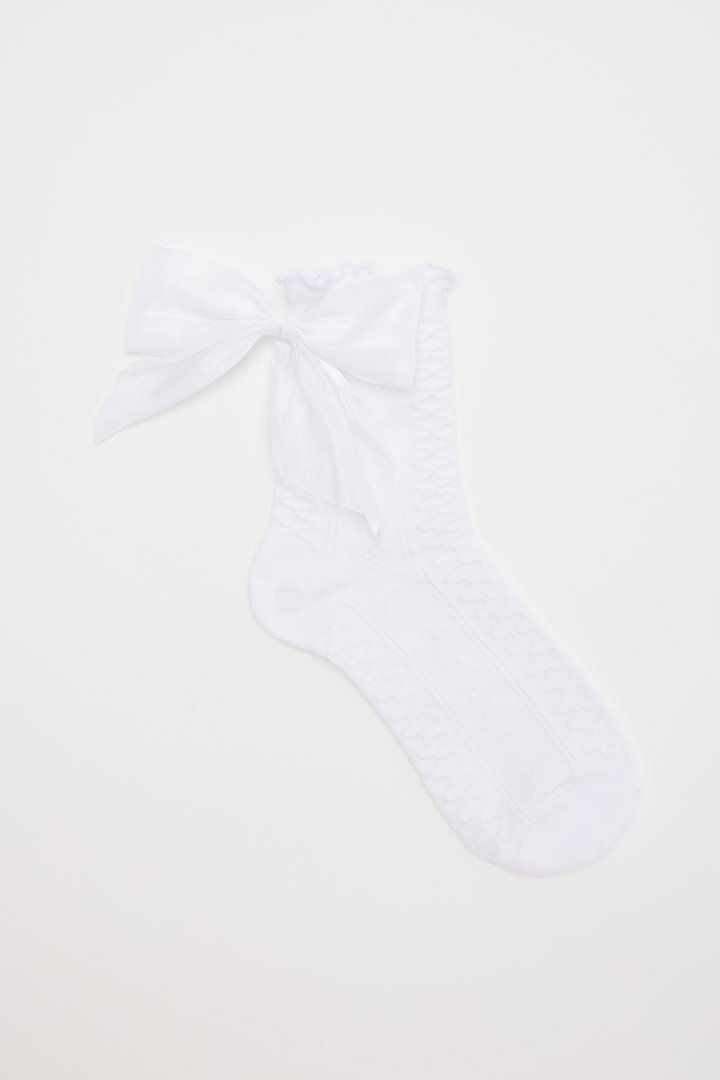 Coquette Cutie Socks - White