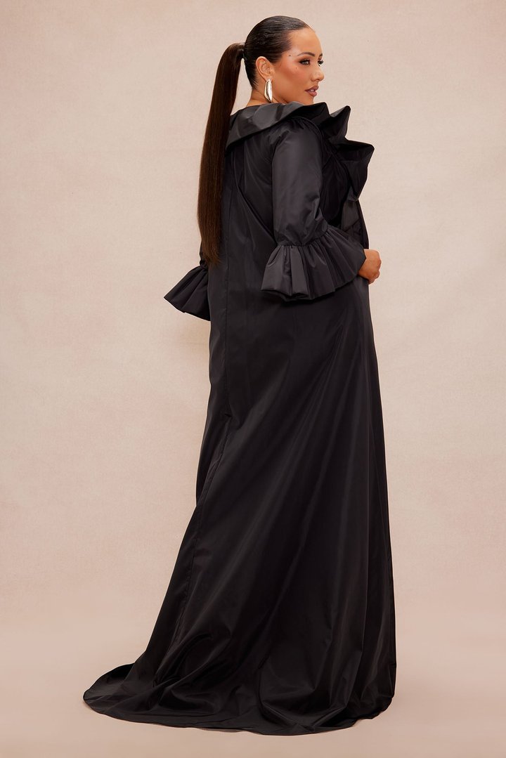 Ramona Taffeta Jacket - Black