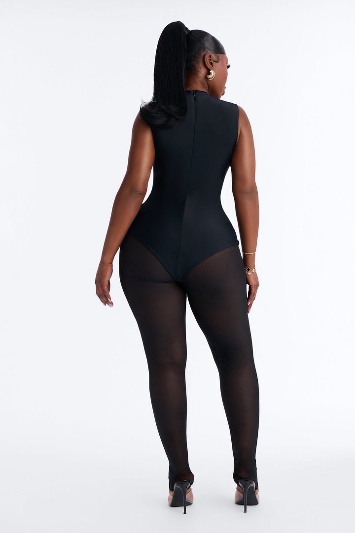 Leona Form Double Lined 2 Piece Set - Black