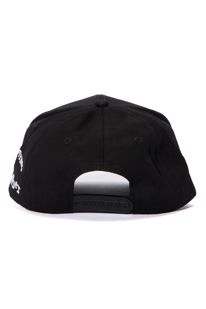 Keep Me Wondering Snapback Hat - Black/Green
