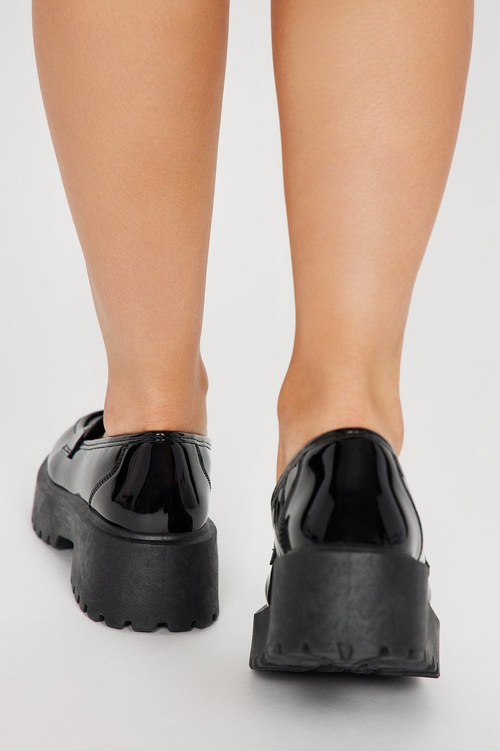 Off To Class Loafers - Black