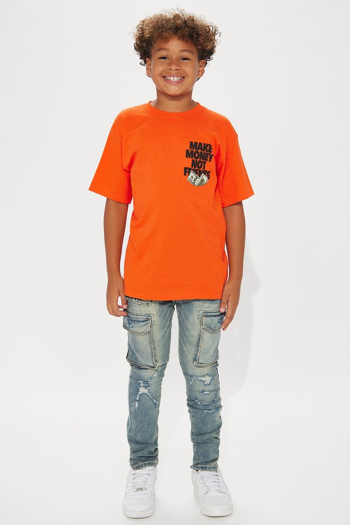 Mini Make Money Short Sleeve Tee - Orange