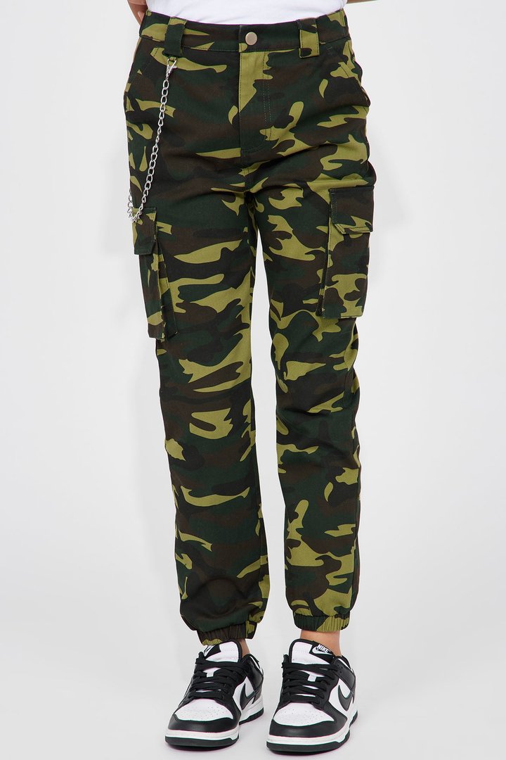 Mini Arya Cargo Joggers - Camouflage