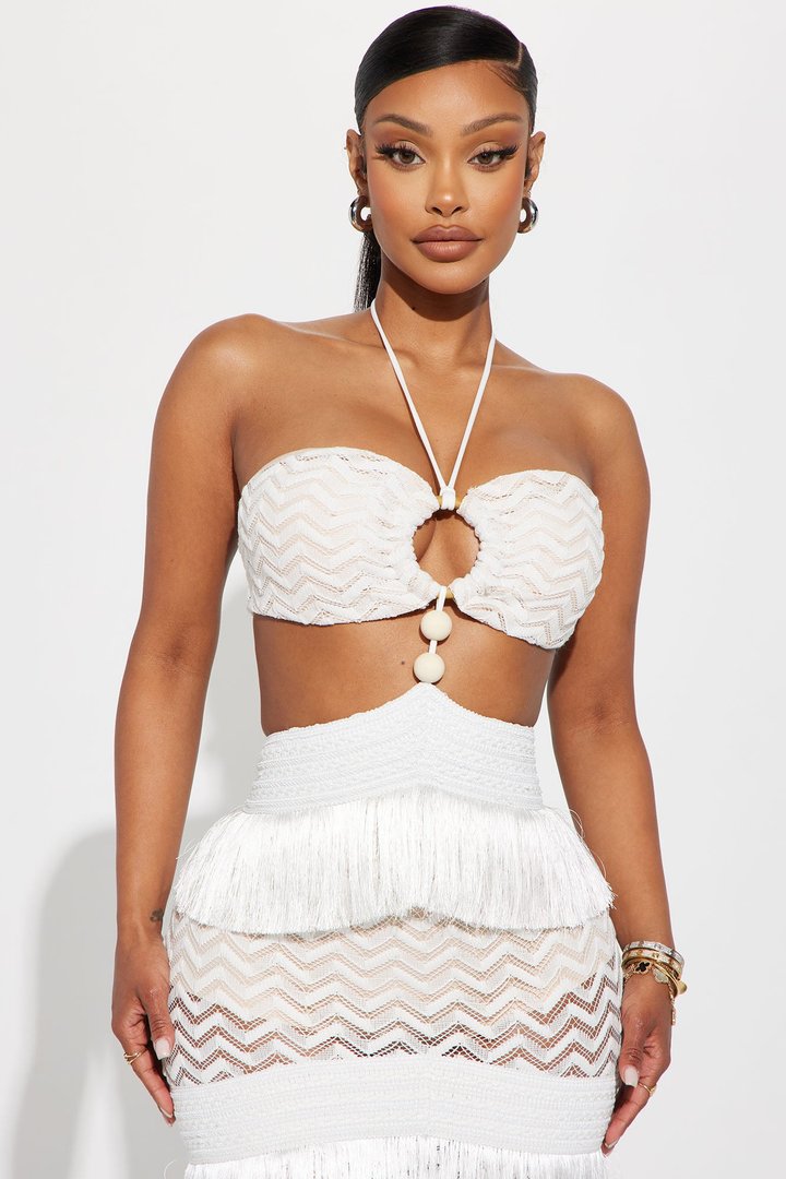 Coastal Dream Maxi Dress - White