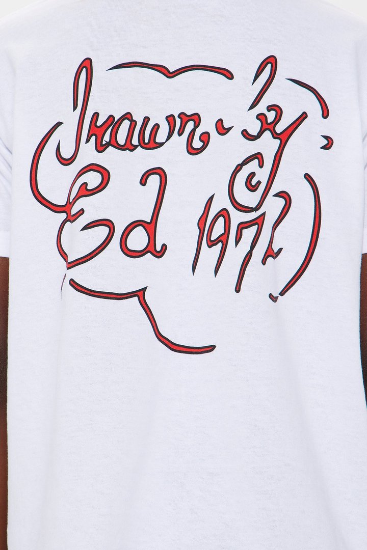 Mini Ed Hardy Panther Claws Front/Back Graphic T-Shirt - White